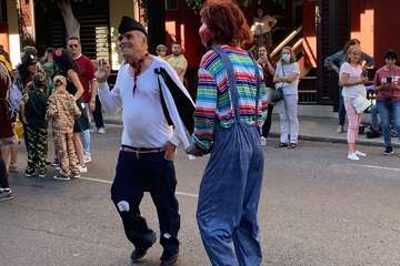 Una marea humana 'canta' al Carnaval por las calles de Telde/TA, Jesús Ruiz Mesa, Francisco Javier Santana, Antonio Alí y C7..