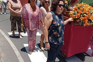 Misa, procesión religiosa y verbena del solajero en San Antonio de Telde/TA.