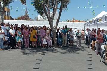 Misa, procesión religiosa y verbena del solajero en San Antonio de Telde/TA.