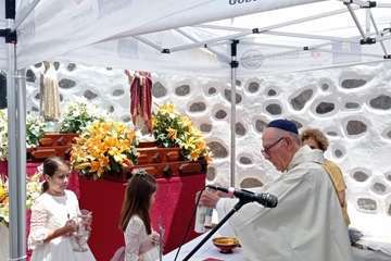 Misa, procesión religiosa y verbena del solajero en San Antonio de Telde/TA.