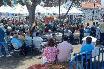 Misa, procesión religiosa y verbena del solajero en San Antonio de Telde/TA.