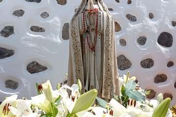 Misa, procesión religiosa y verbena del solajero en San Antonio de Telde/TA.