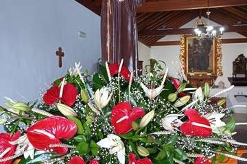 Misa, procesión religiosa y verbena del solajero en San Antonio de Telde/TA.