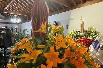 Misa, procesión religiosa y verbena del solajero en San Antonio de Telde/TA.