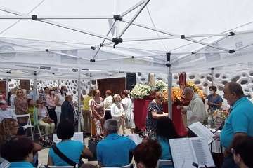 Misa, procesión religiosa y verbena del solajero en San Antonio de Telde/TA.
