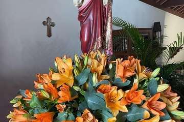 Misa, procesión religiosa y verbena del solajero en San Antonio de Telde/TA.