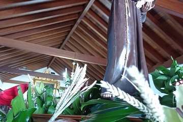 Misa, procesión religiosa y verbena del solajero en San Antonio de Telde/TA.