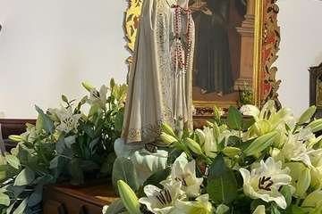 Misa, procesión religiosa y verbena del solajero en San Antonio de Telde/TA.