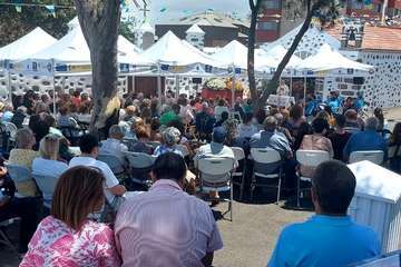 Misa, procesión religiosa y verbena del solajero en San Antonio de Telde/TA.