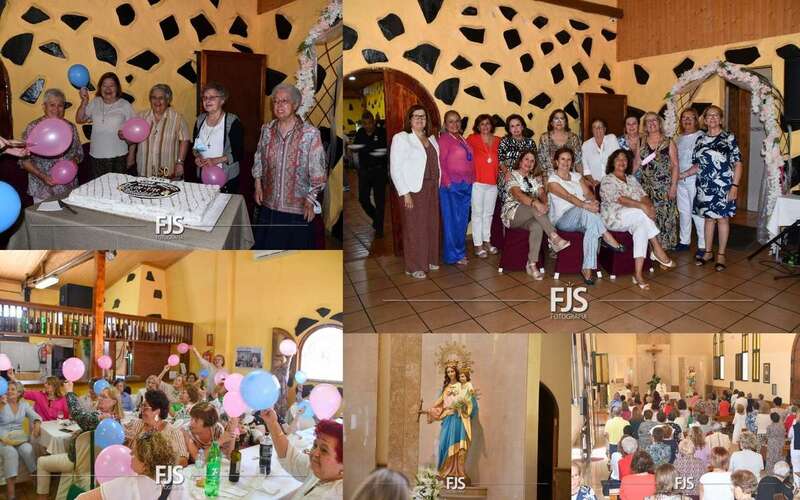 Collage de fotos de la fiesta de La Unión de la comunidad salesiana de Telde/Francisco Javier Santana.