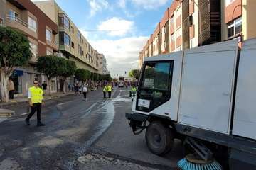 Dispositivo especial de limpieza del Carnaval/TA.