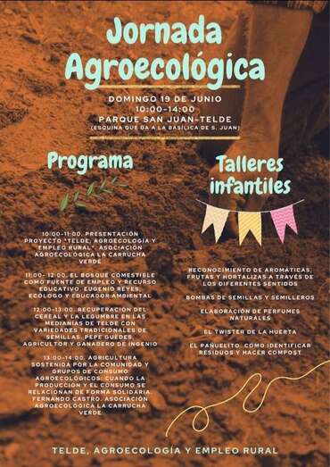 Cartel de las jornadas agroecológicas/TA.