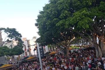 La Noche de San Juan arranca a tope de animación en el casco viejo de Telde/TA.