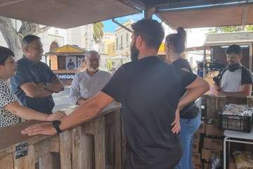 La Noche de San Juan arranca a tope de animación en el casco viejo de Telde/TA.