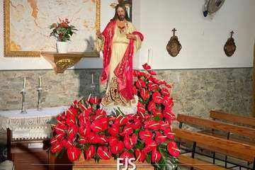 Procesión del Sagrado Corazón en La Garita (Telde)/TA.