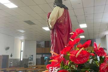 Procesión del Sagrado Corazón en La Garita (Telde)/TA.
