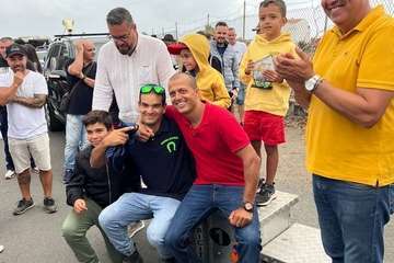  Telde disfruta con los pura sangre/TA.