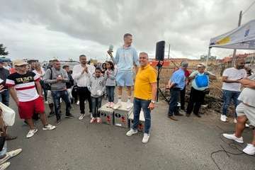  Telde disfruta con los pura sangre/TA.