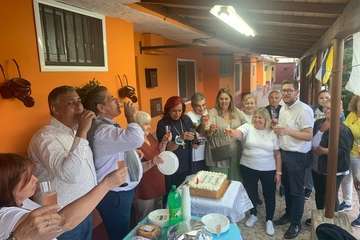 El Caserío de Gando celebra por todo lo alto el 30 aniversario de sus fiestas/TA.