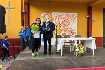  El Goro rinde homenaje a sus catequistas con el pregón de Lucrecia Calderín/TA.