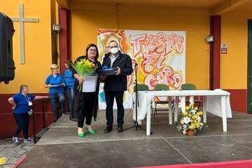  El Goro rinde homenaje a sus catequistas con el pregón de Lucrecia Calderín/TA.