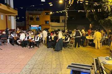 Animada velada canaria en El Goro/TA.