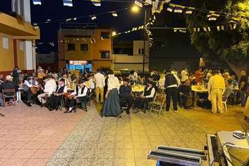 Animada velada canaria en El Goro/TA.