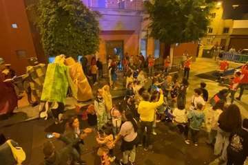 Las fiestas de Marpequeña arrancaron este viernes por la noche con el pregón/TA.