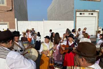 Romería popular en Marpequeña (Telde)/TA.