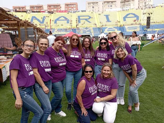 Imagen del equipo del punto violeta / TA