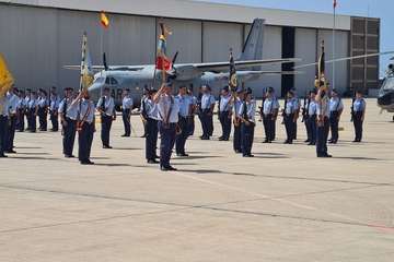 Toma de posesión del coronel Terrados en Gando/TA.