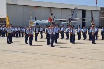 Toma de posesión del coronel Terrados en Gando/TA.