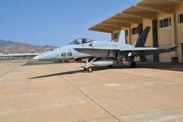 Toma de posesión del coronel Terrados en Gando/TA.