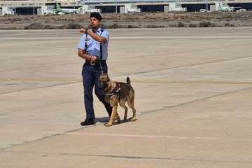 Toma de posesión del coronel Terrados en Gando/TA.