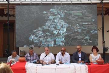 Presentación de las fiestas de Las Nieves de Lomo Magullo 2022/TA y Antonio Alí.