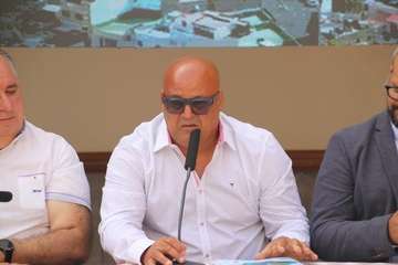 Presentación de las fiestas de Las Nieves de Lomo Magullo 2022/TA y Antonio Alí.