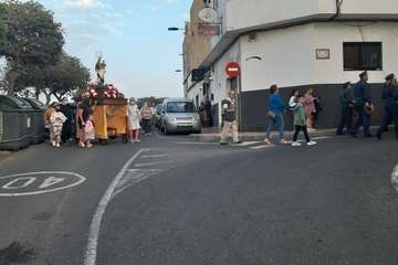 Procesión de la Virgen del Carmen en Las Medianías/TA.