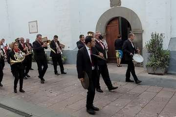 Procesión de Carmen en Los Llanos de Telde/TA y Jesús Ruiz Mesa.