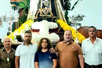 Procesión de Carmen en Los Llanos de Telde/TA y Jesús Ruiz Mesa.