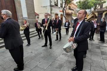 Procesión de Carmen en Los Llanos de Telde/TA y Jesús Ruiz Mesa.