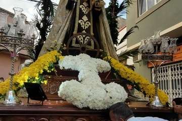 Procesión de Carmen en Los Llanos de Telde/TA y Jesús Ruiz Mesa.
