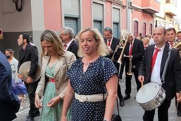 Procesión de Carmen en Los Llanos de Telde/TA y Jesús Ruiz Mesa.
