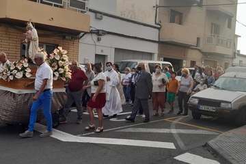 Procesión de la Virgen del Carmen en Marpequeña/TA.