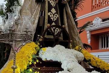 Procesión de Carmen en Los Llanos de Telde/TA y Jesús Ruiz Mesa.