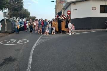 Procesión de la Virgen del Carmen en Las Medianías/TA.