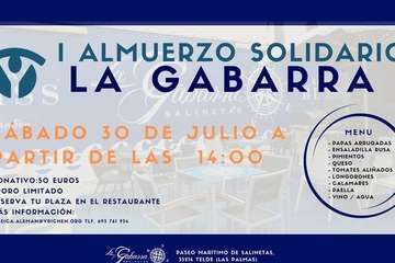 Almuerzo solidario en La Gabarra (Salinetas) a favor de Yrichen/TA.