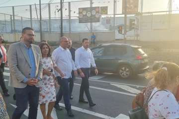 Procesión religiosa en Lomo Cementerio con motivo de la festividad de Santiago Apóstol/TA.