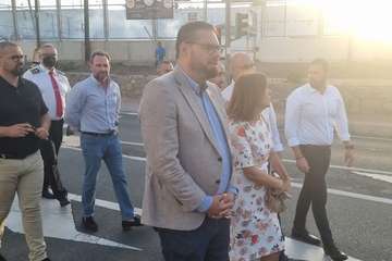 Procesión religiosa en Lomo Cementerio con motivo de la festividad de Santiago Apóstol/TA.
