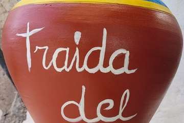 Unas 5.000 personas se remojan en la primera Traída del Agua tras la pandemia/Francisco Javier Santana y TA.