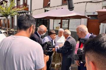 Grabación del documental '1.058 años en 12 vidas'/TA.